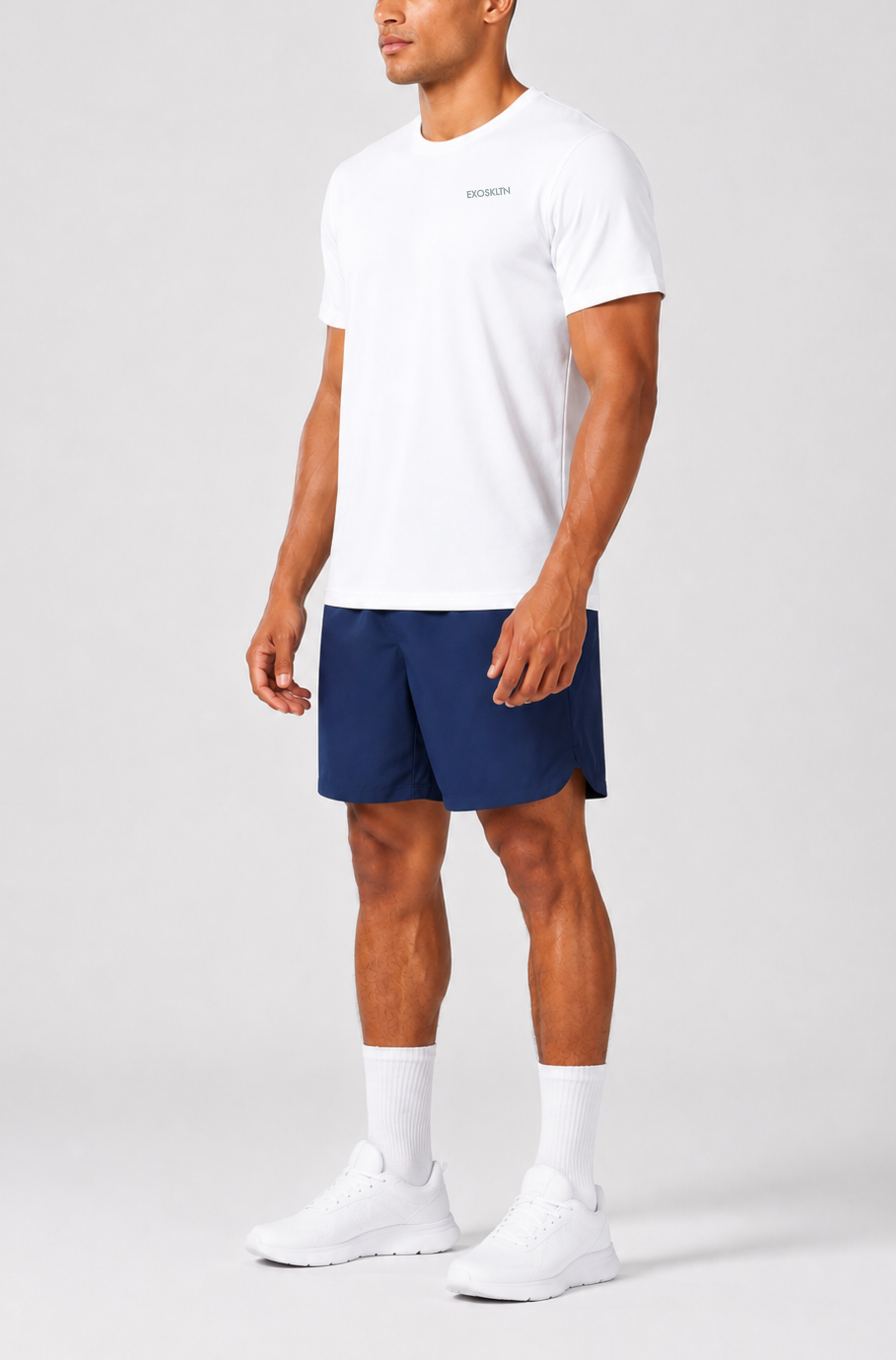 MOTION CREW TEE WHITE