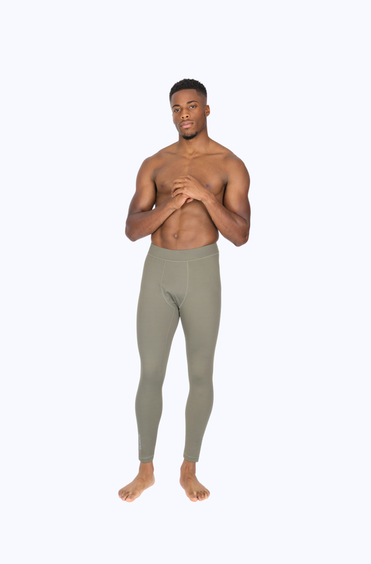 EXOPRO SPORT LEGGINGS OLIVE GREEN
