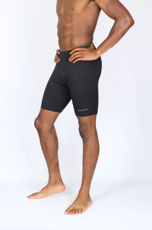 EXOPRO 1/2 LENGTH TIGHTS BLACK