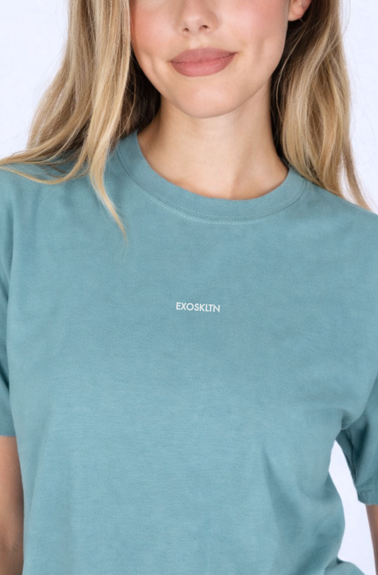 OVERSIZED TEE MINERAL BLUE