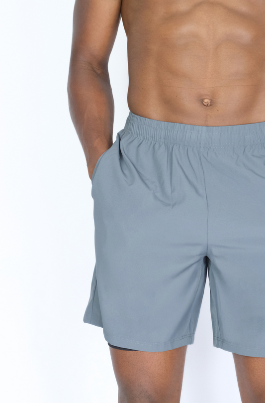 7” COURT SHORTS GRAY