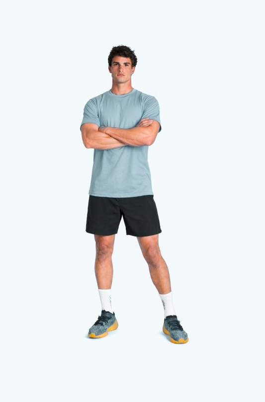 OVERSIZED TEE MINERAL BLUE