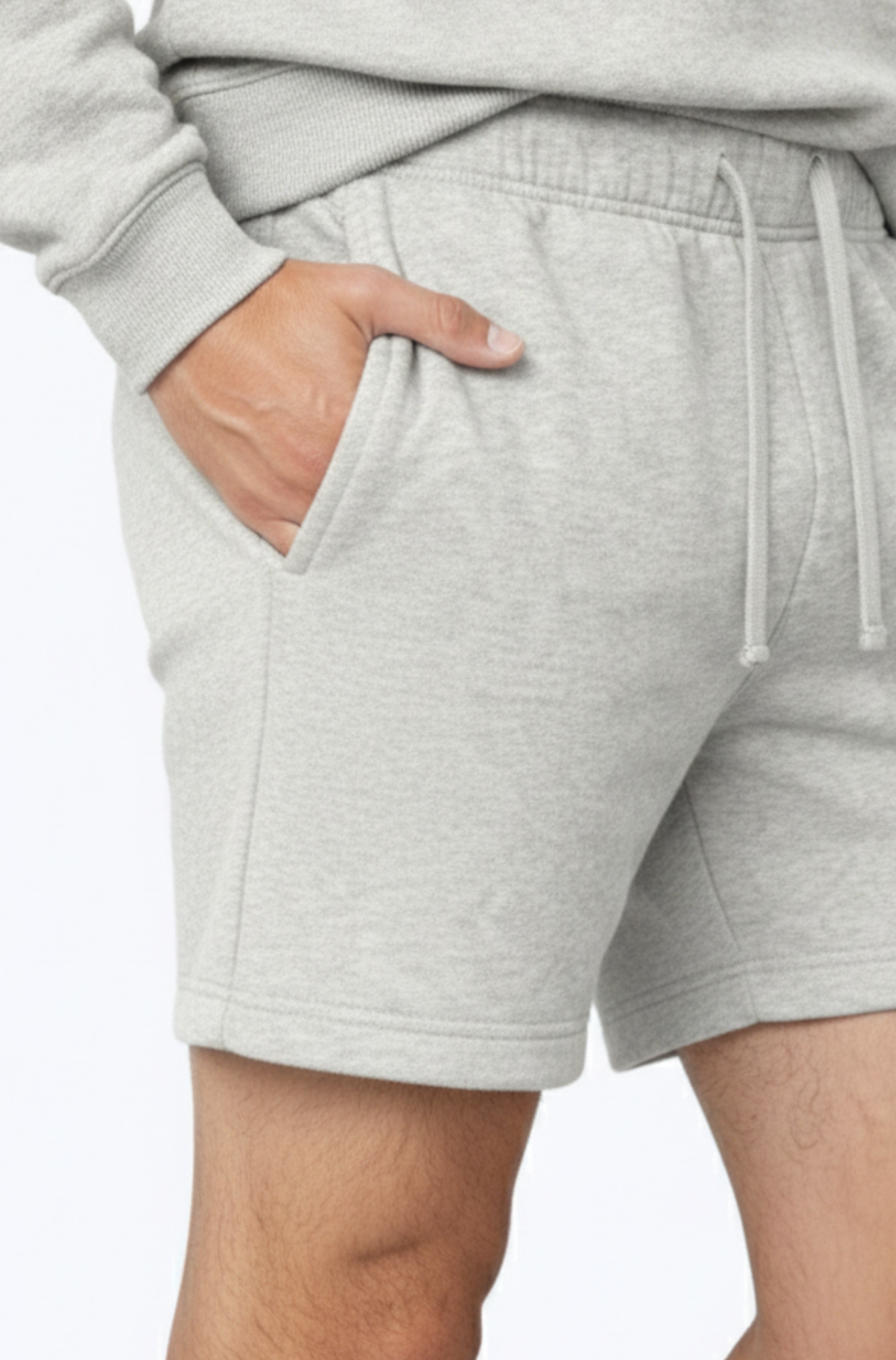 Cotton Shorts Heather Gray