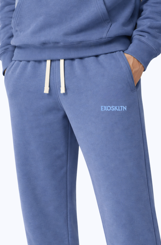 STRAIGHT LEG BOTTOMS PARIS BLUE