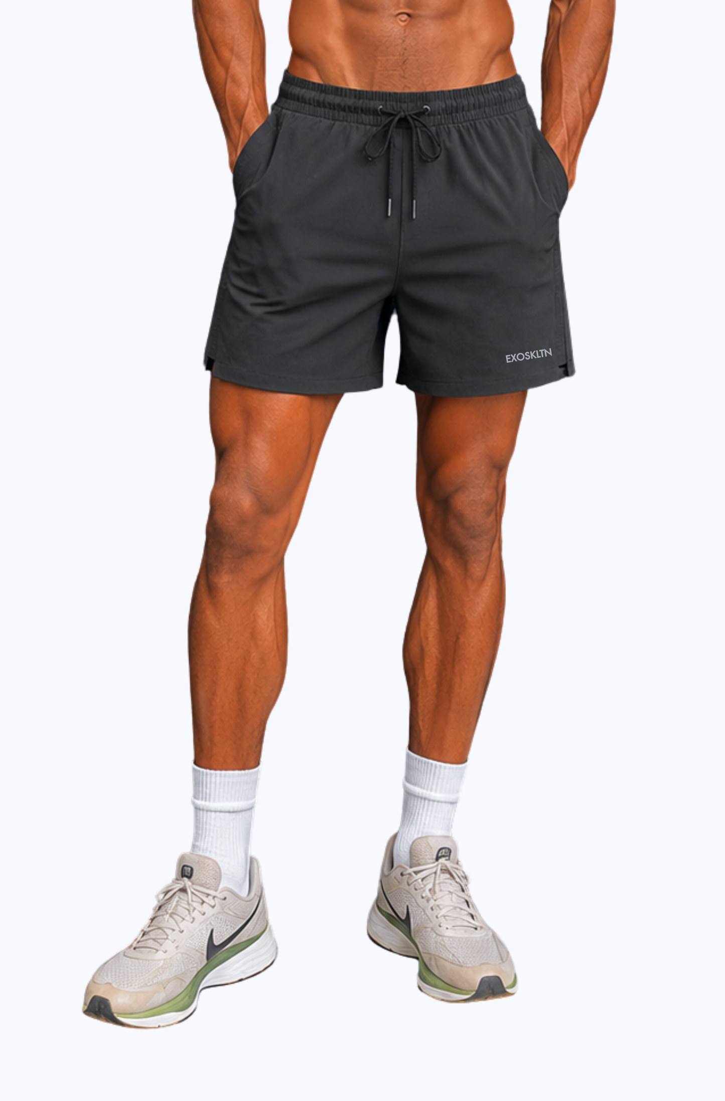 VELOCITY 5" SHORTS GRAY