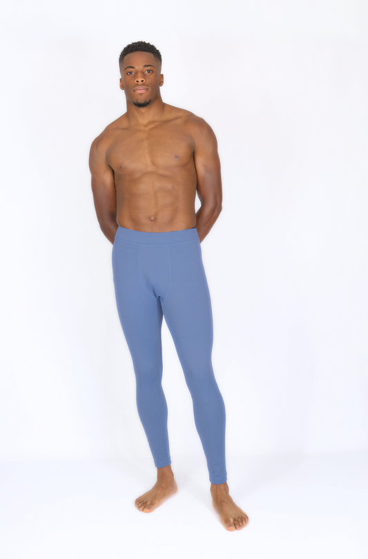 EXOPRO SPORT LEGGINGS STEEL BLUE