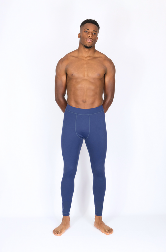 EXOPRO SPORT LEGGINGS NAVY BLUE