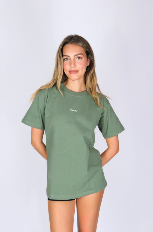 OVERSIZED TEE SAGE