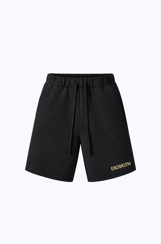 EXOSKLTN EVERYDAY SHORTS BLACK