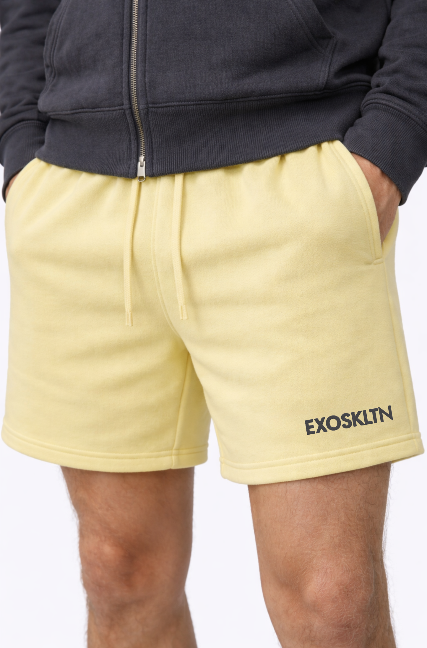 Cotton Shorts Yellow