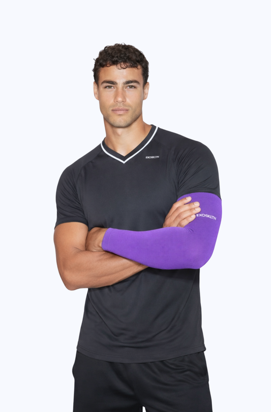 COMP ARM SLEEVES PURPLE
