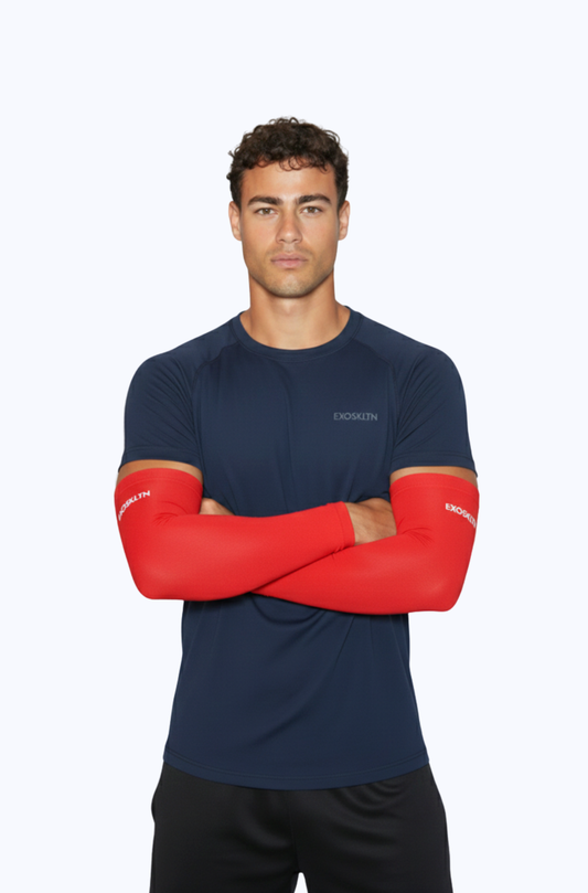 COMP ARM SLEEVES RED
