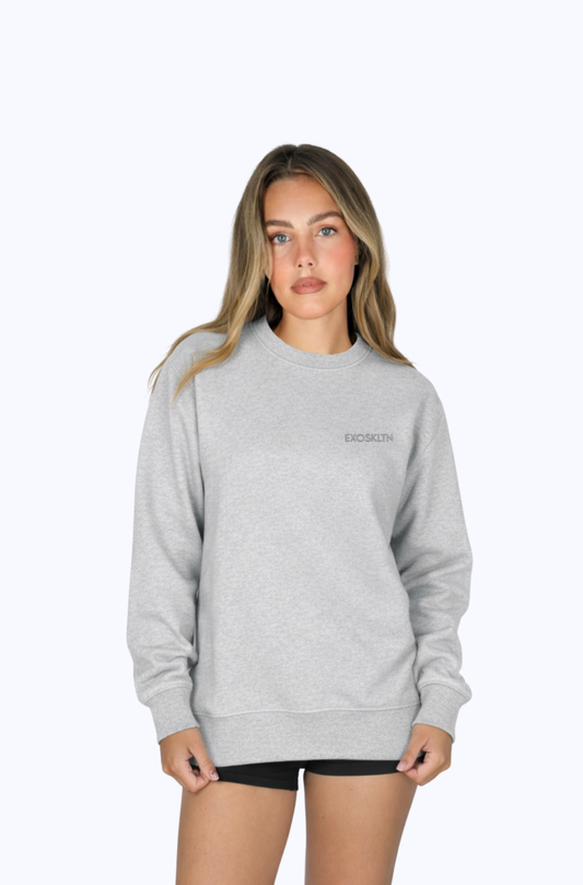 EXOSKLTN SWEATSHIRT GRAY