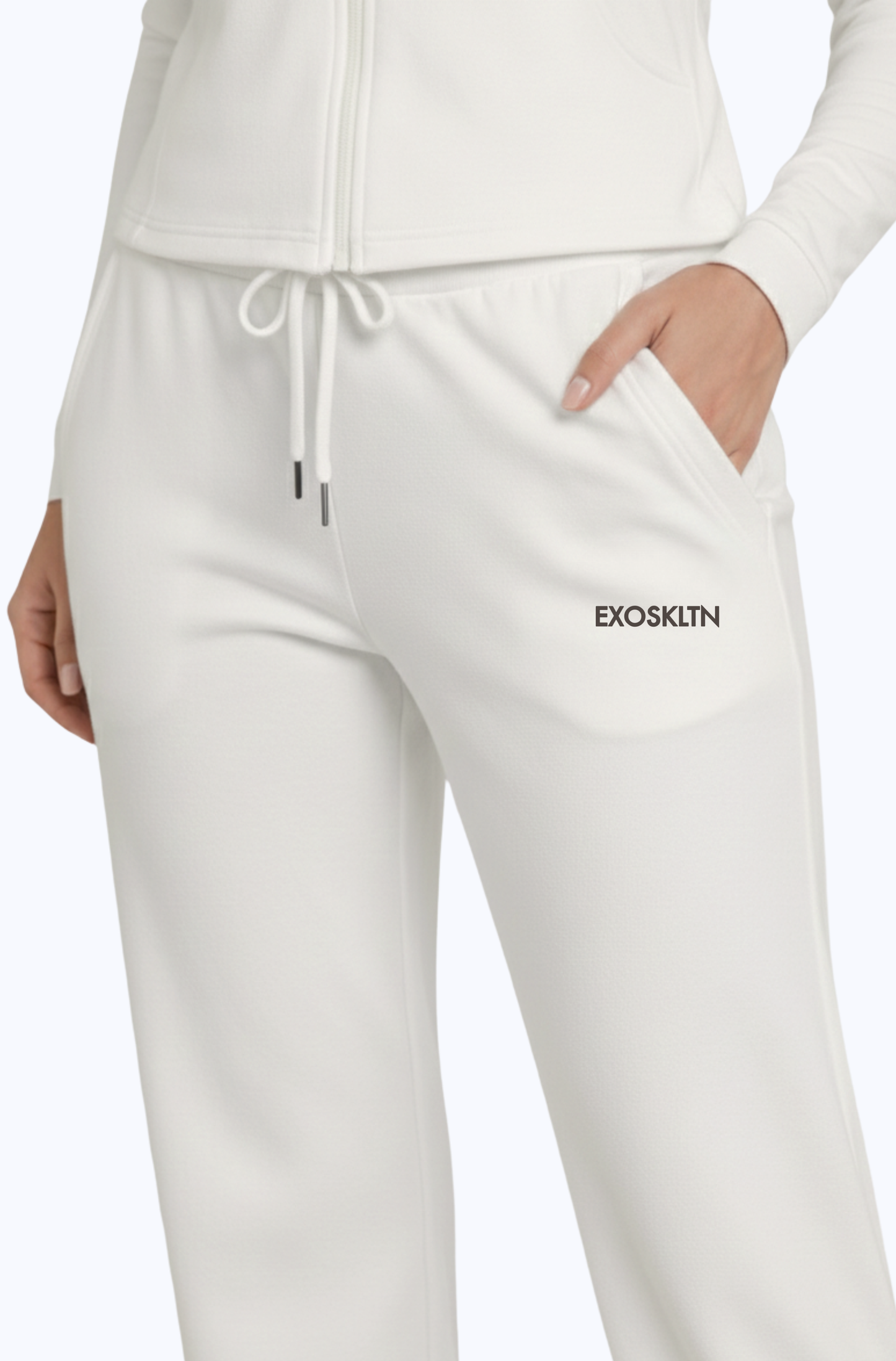 TRACK PANTS OFF WHITE