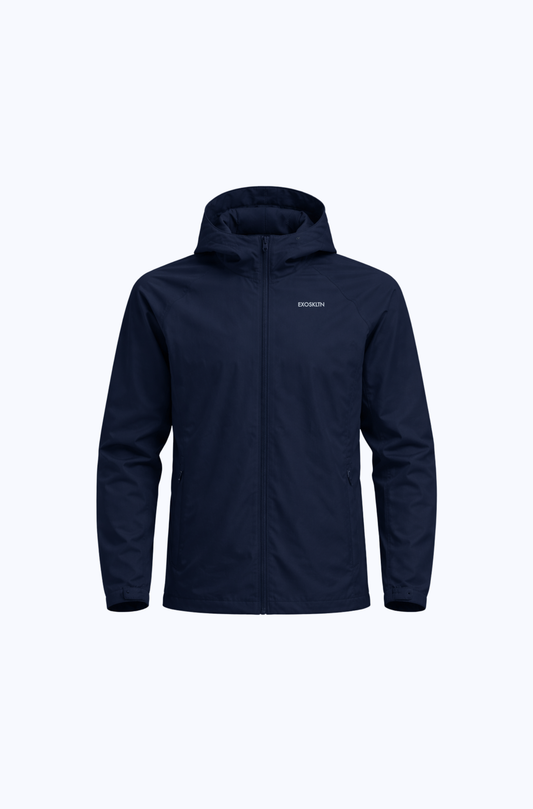 EXOSKLTN TRAINING SET JACKET NAVY BLUE