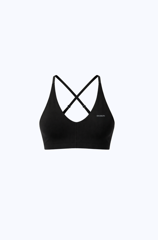 CROSSBACK SCULPT BRA BLACK