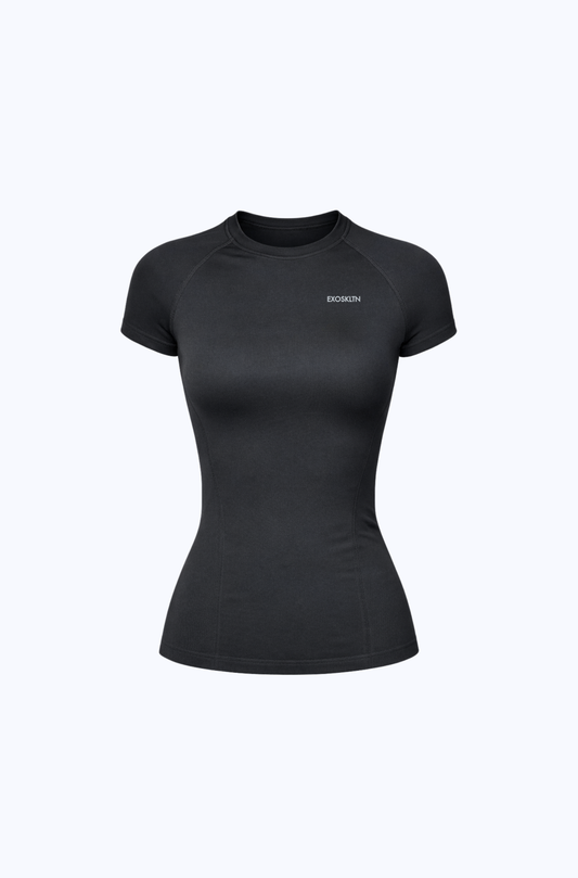 EXOFORM FITTED TOP BLACK
