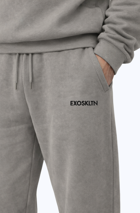 OFF DUTY BOTTOMS COFFEE GRAY