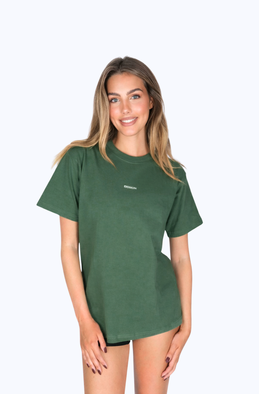 OVERSIZED TEE HERITAGE GREEN
