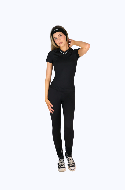 EXOPRO SPORT LEGGINGS ONYX BLACK