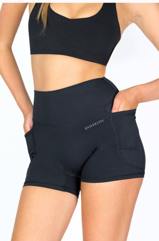 3” Pro Pocket Shorts Black