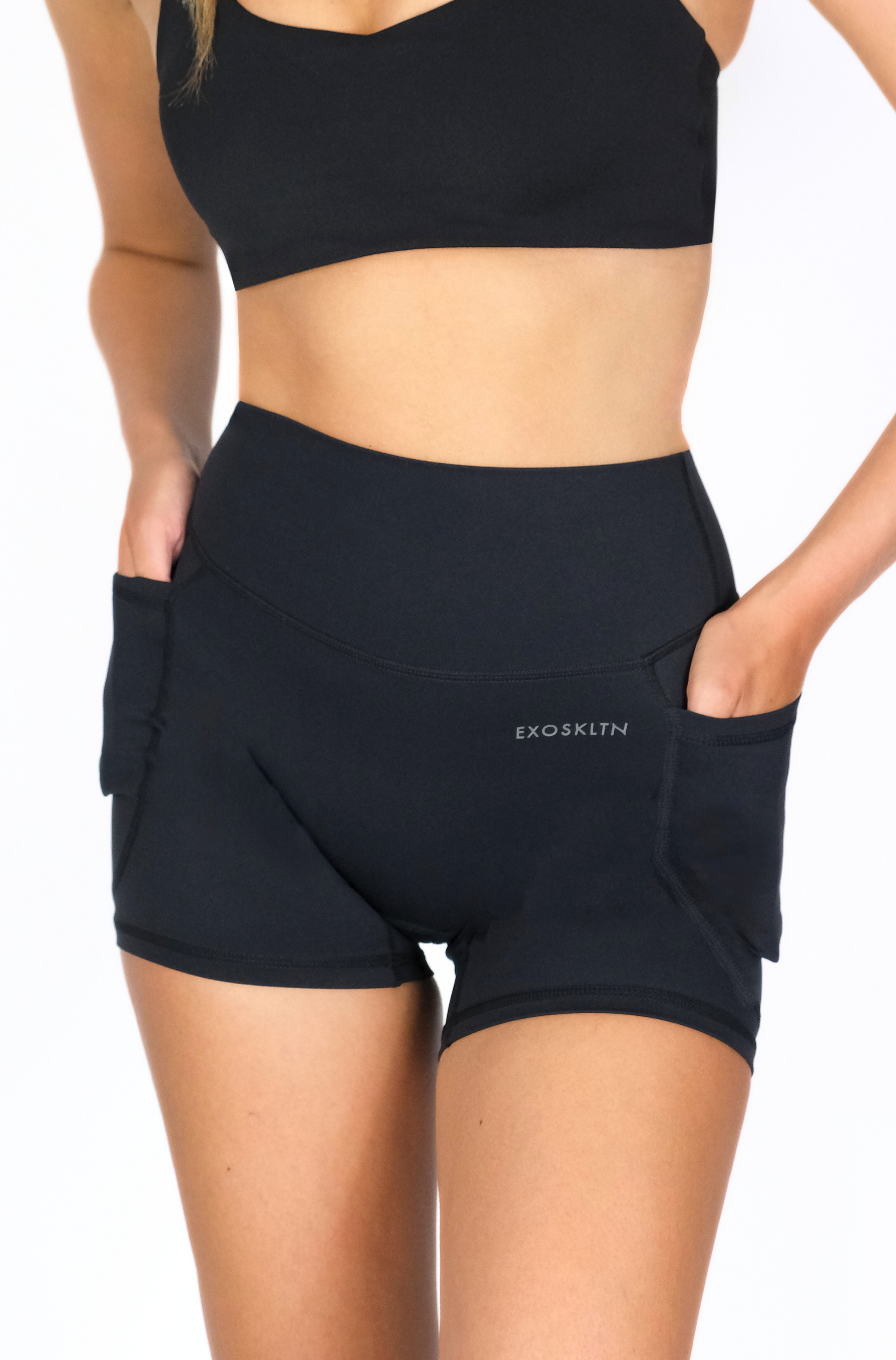3” PRO POCKET SHORTS BLACK
