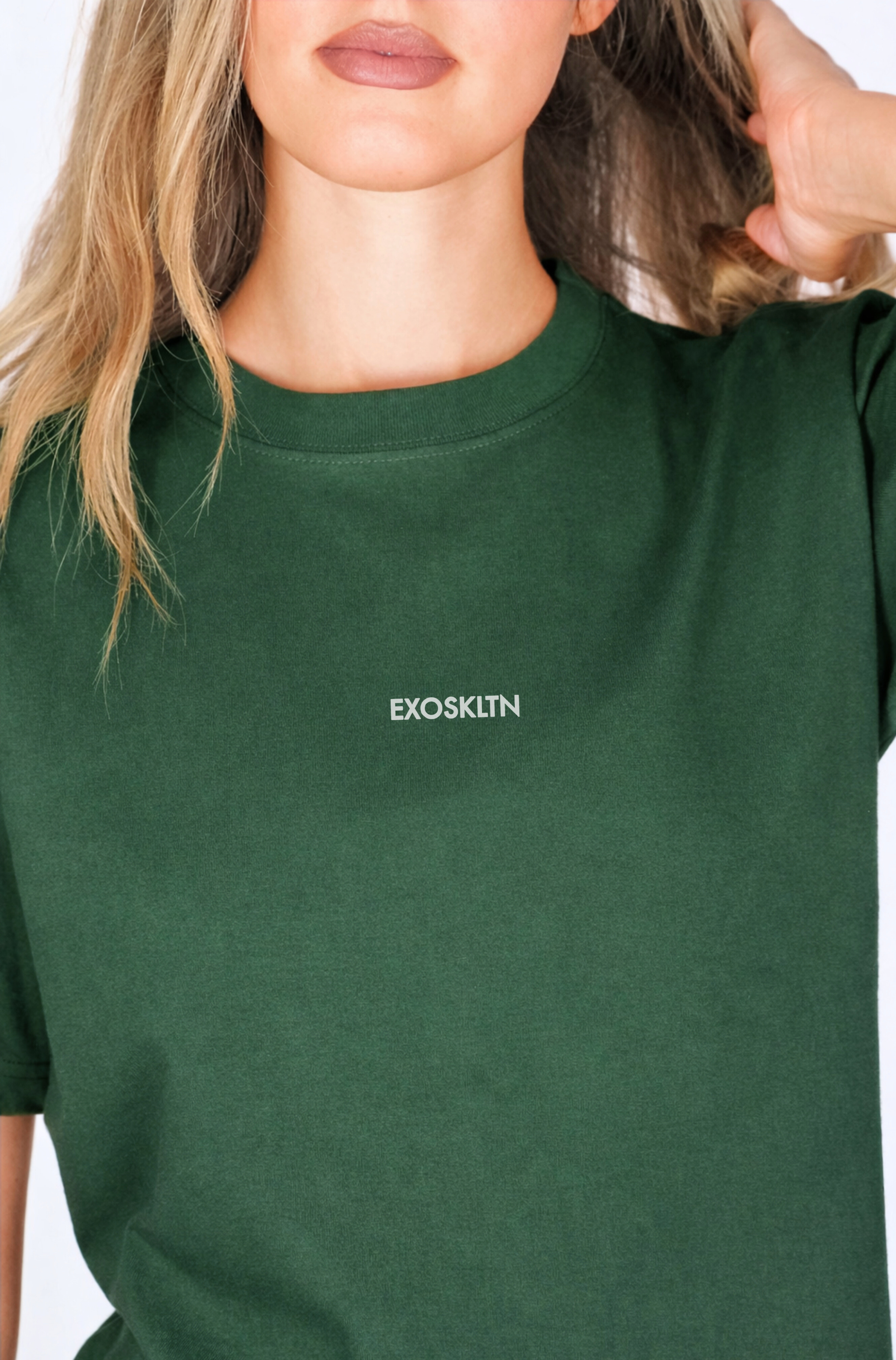 OVERSIZED TEE HERITAGE GREEN