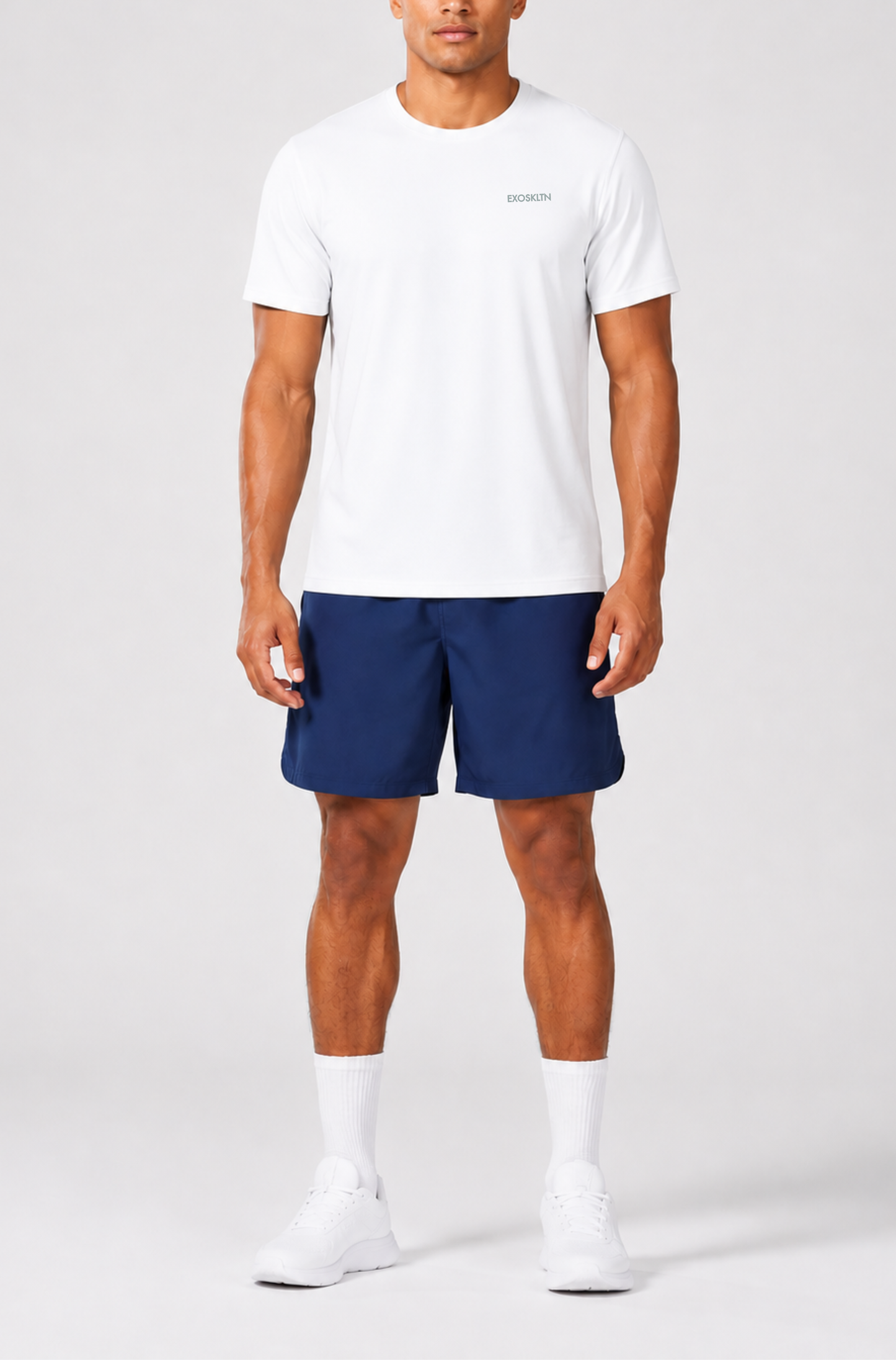 MOTION CREW TEE WHITE