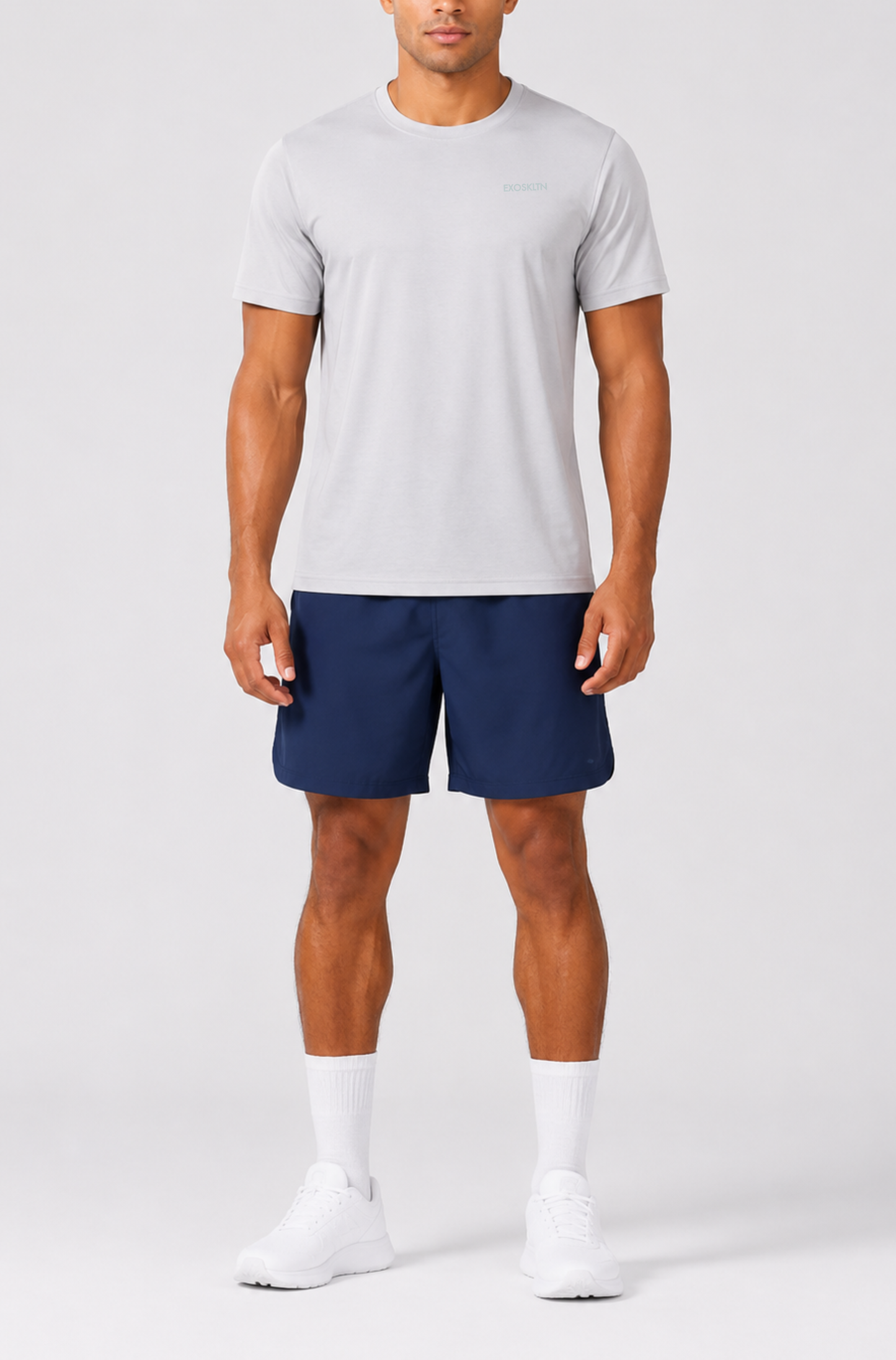 MOTION CREW TEE GRAY