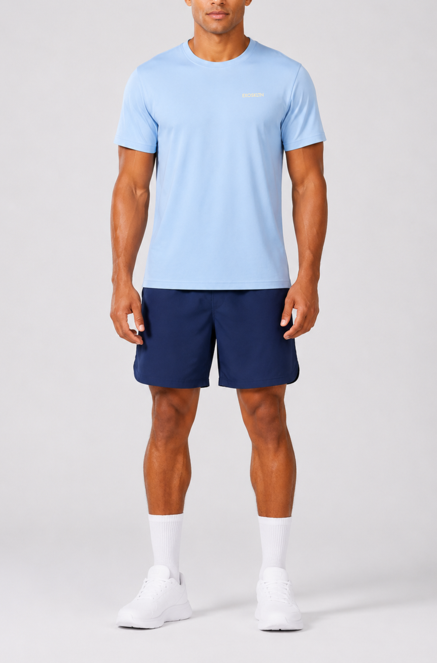 MOTION CREW TEE SKY BLUE