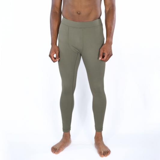 EXOPRO SPORT LEGGINGS OLIVE GREEN