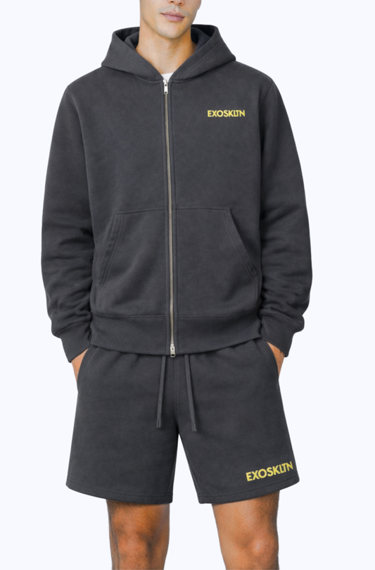 EXOSKLTN EVERYDAY SHORTS GRAPHITE GRAY