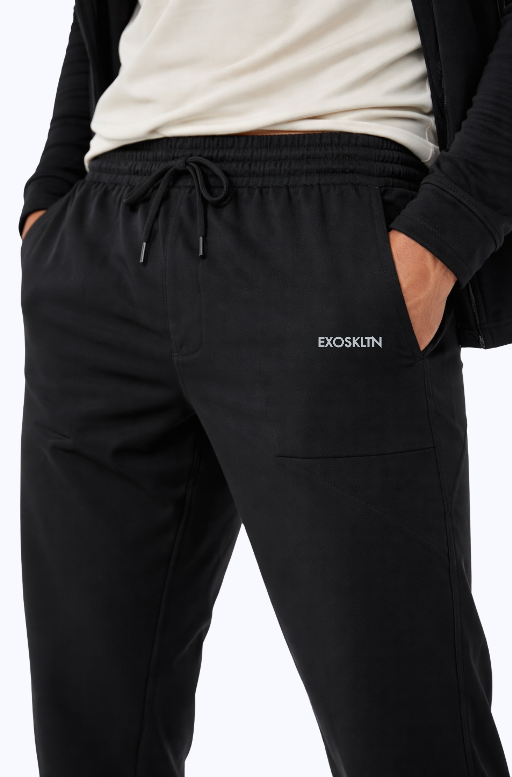 EXOSKLTN TRAINING SET BOTTOMS BLACK