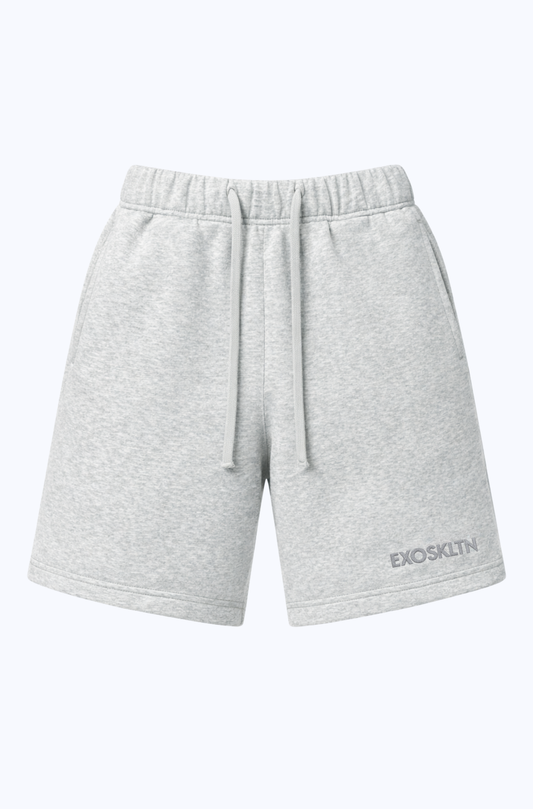 Cotton Shorts Heather Gray