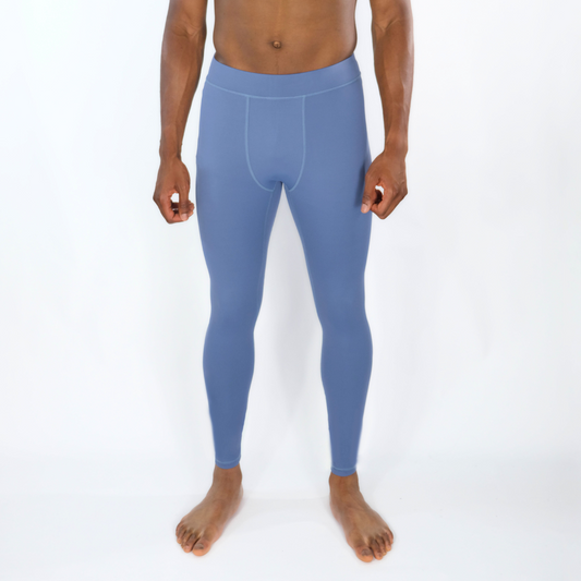 EXOPRO SPORT LEGGINGS STEEL BLUE