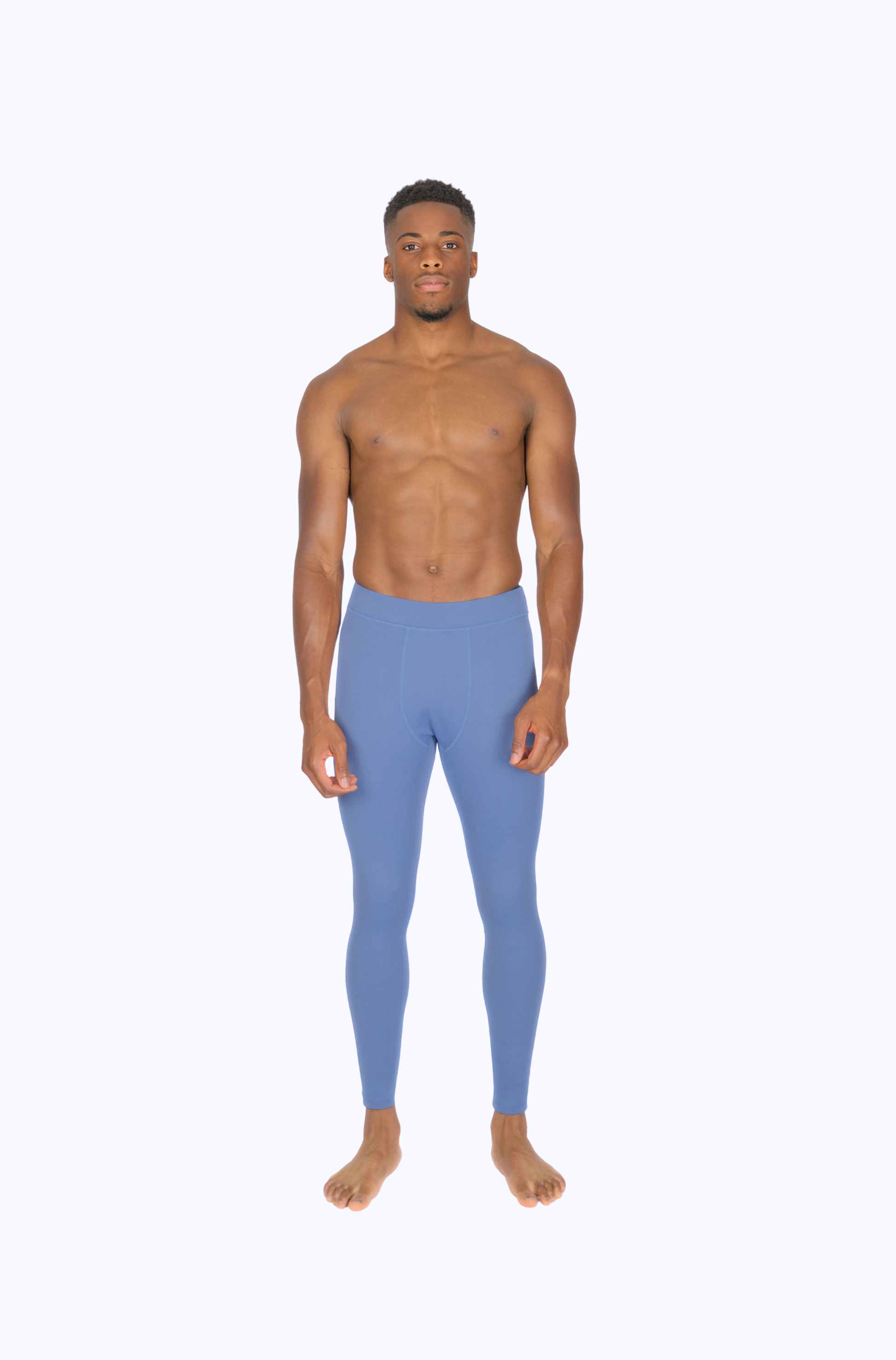 EXOPRO SPORT LEGGINGS STEEL BLUE