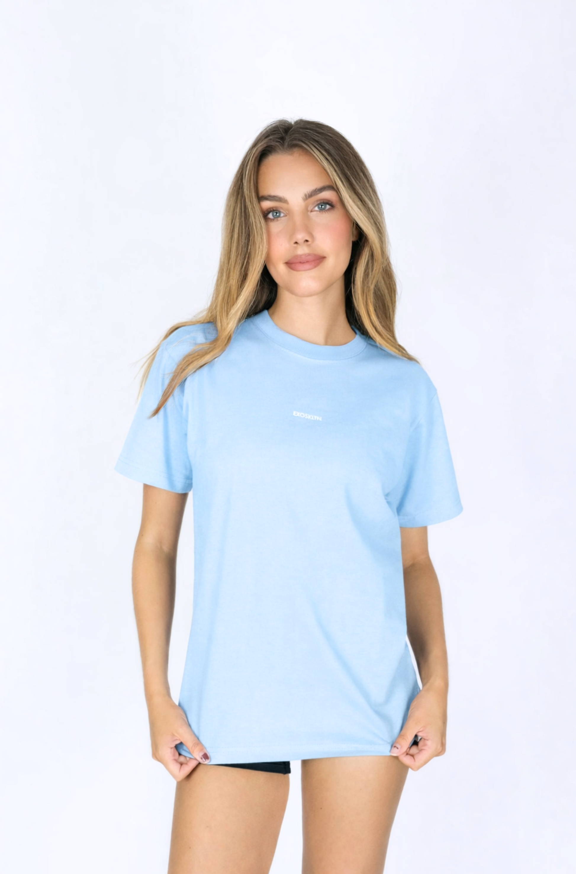 OVERSIZED TEE COASTAL BLUE