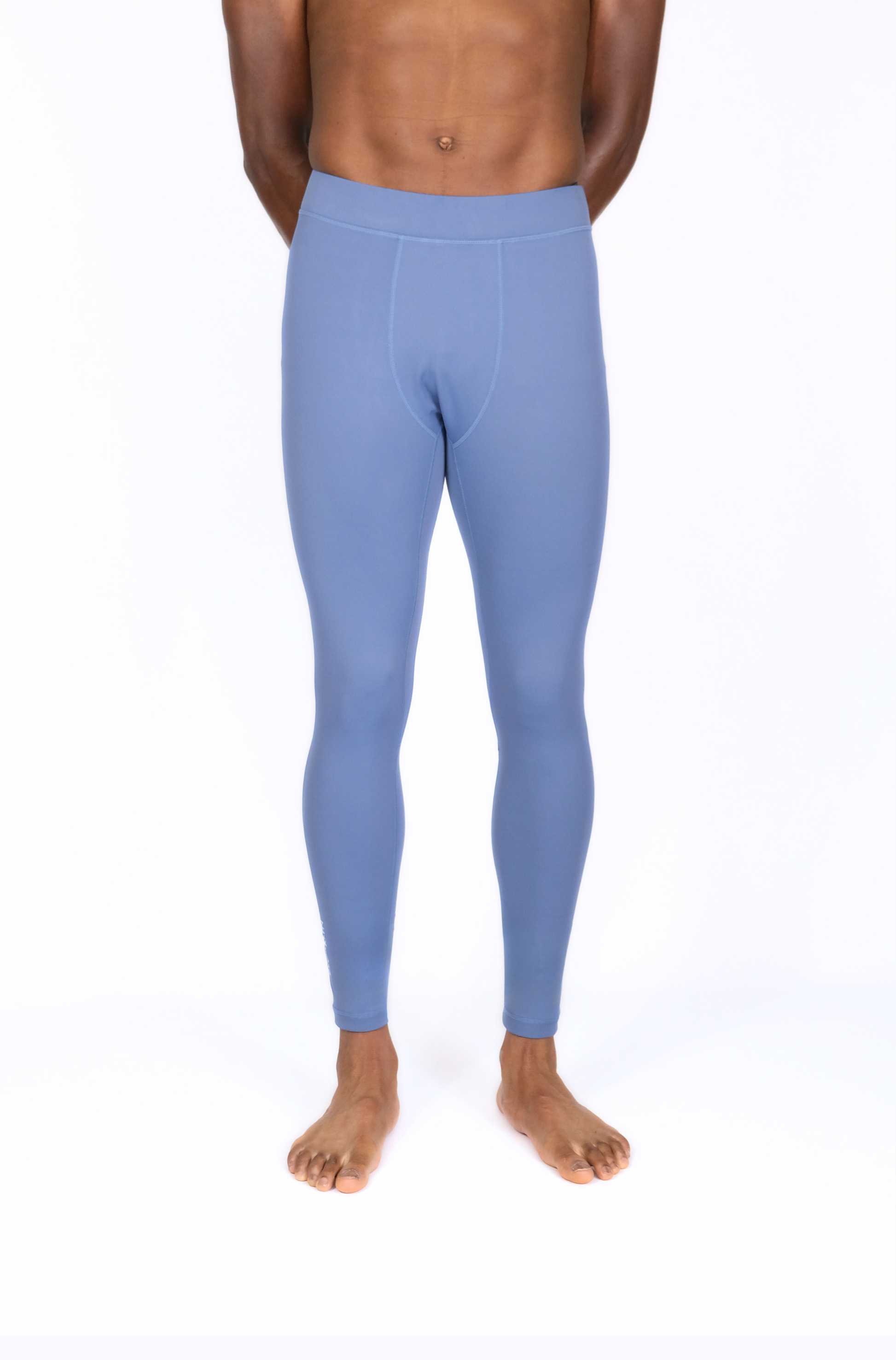 EXOPRO SPORT LEGGINGS STEEL BLUE