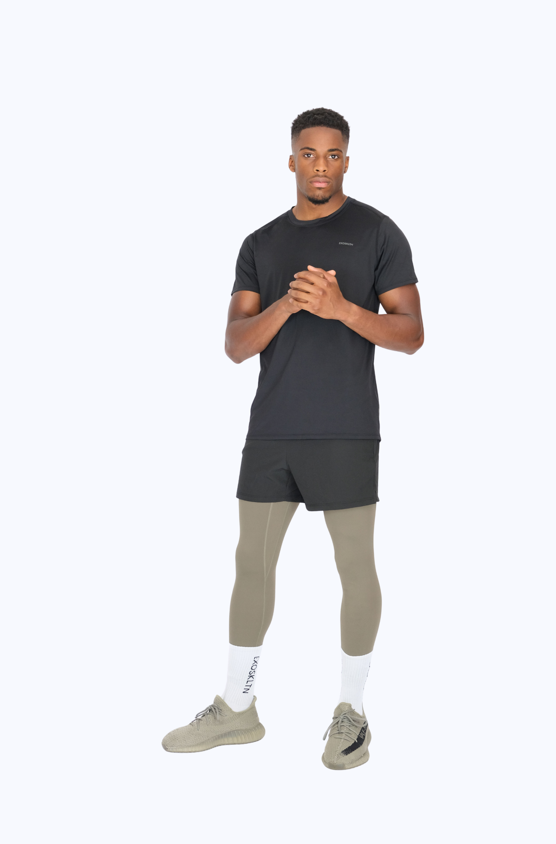 EXOPRO SPORT LEGGINGS OLIVE GREEN