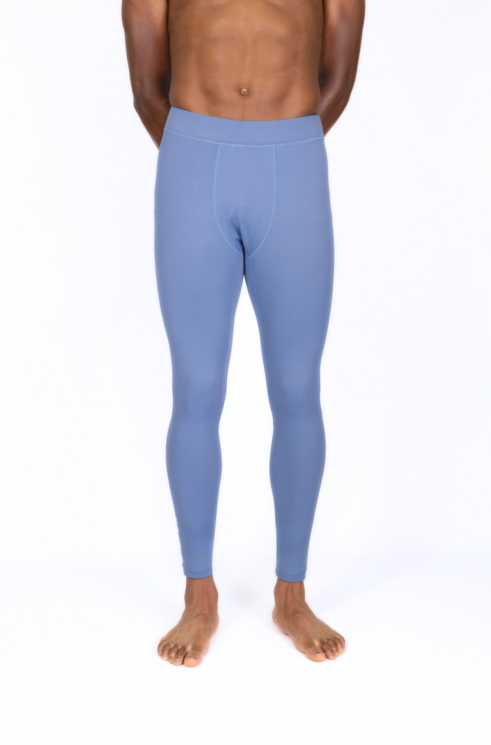 EXOPRO SPORT LEGGINGS STEEL BLUE