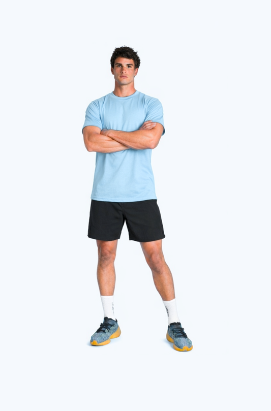 OVERSIZED TEE COASTAL BLUE