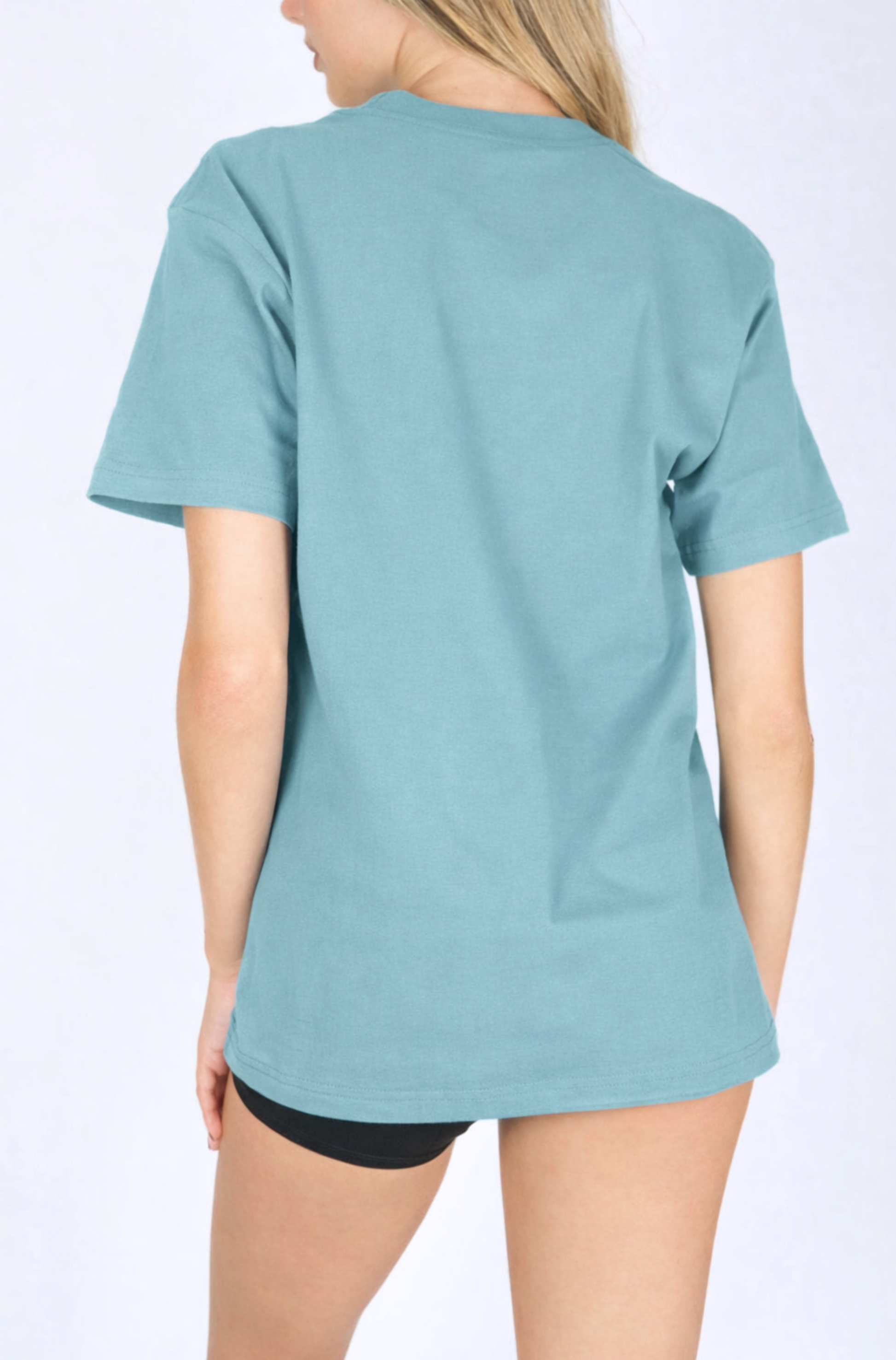 OVERSIZED TEE MINERAL BLUE