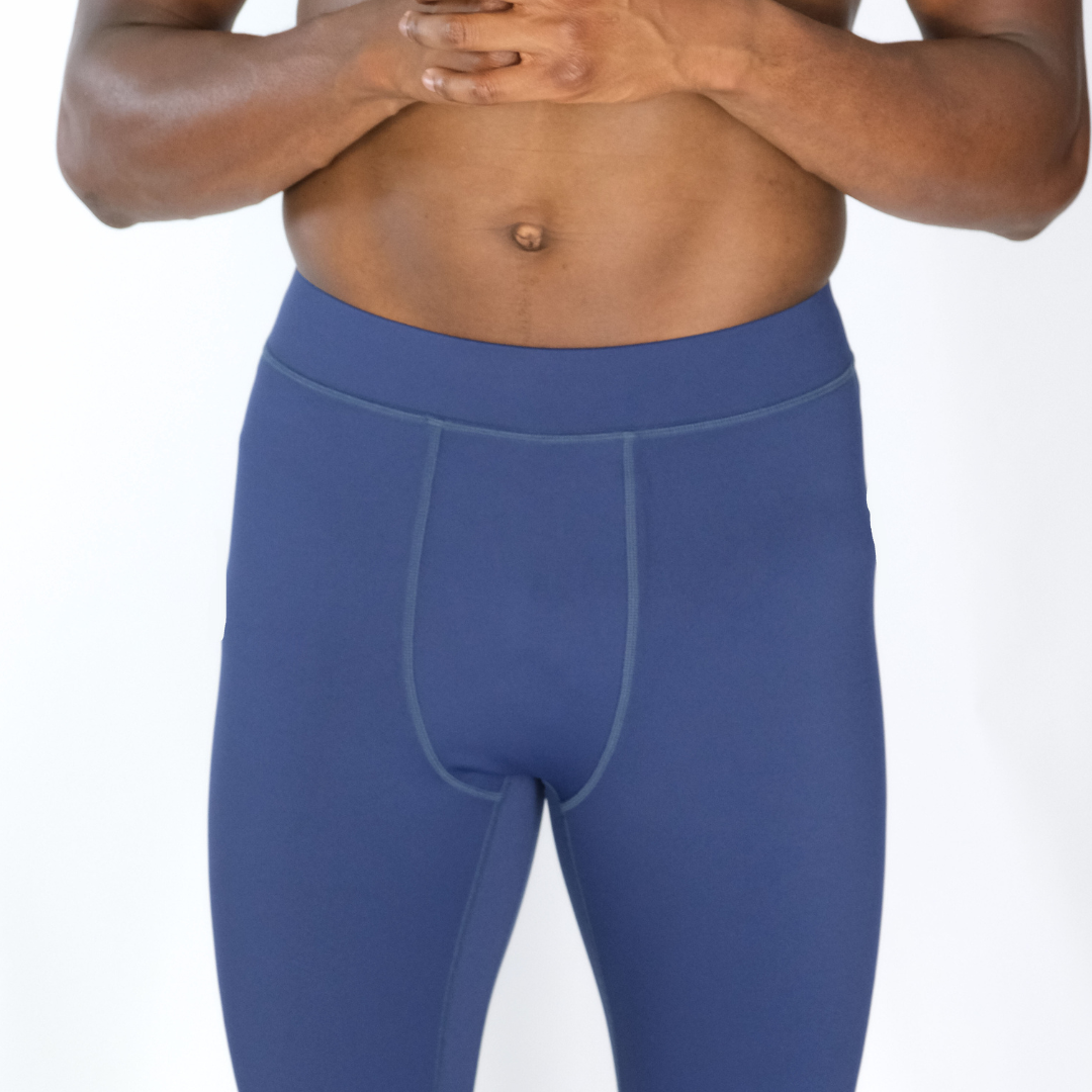 EXOPRO SPORT LEGGINGS NAVY BLUE