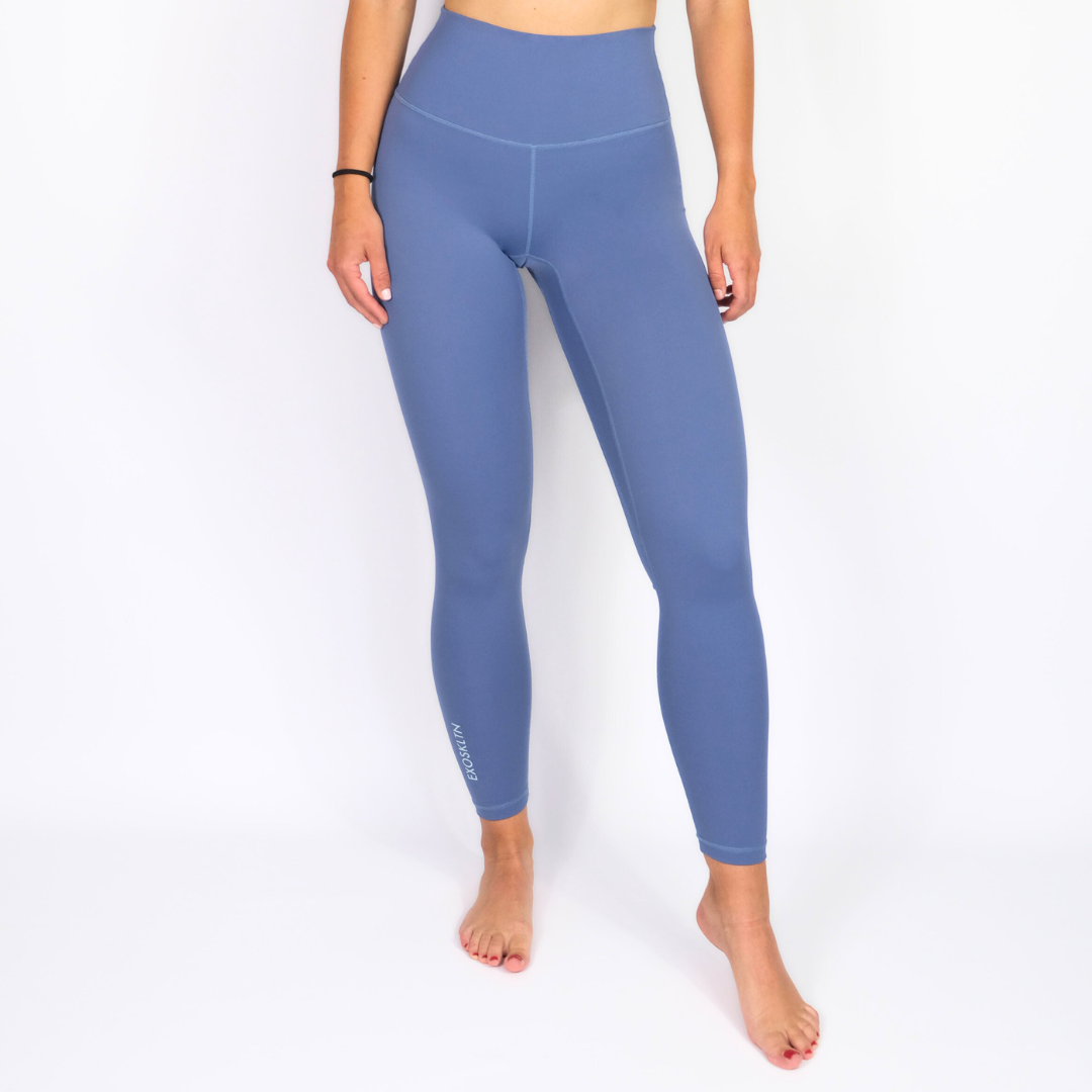 EXOPRO SPORT LEGGINGS STEEL BLUE