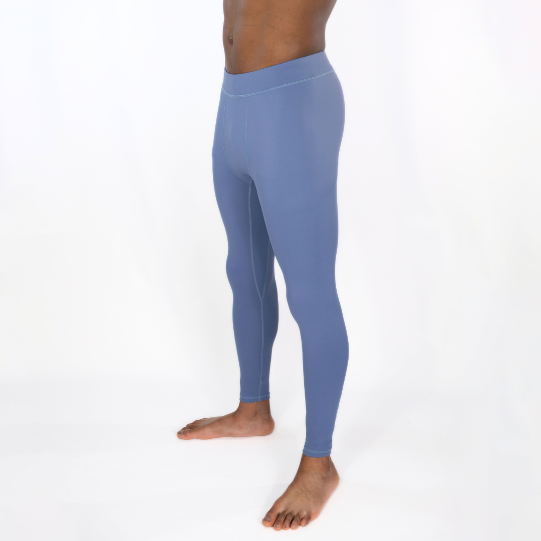 EXOPRO SPORT LEGGINGS STEEL BLUE