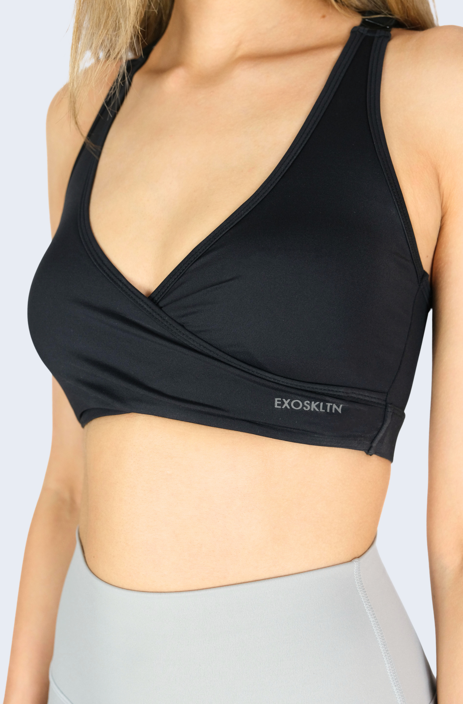 EXOSKLTN WRAP SPORTS BRA