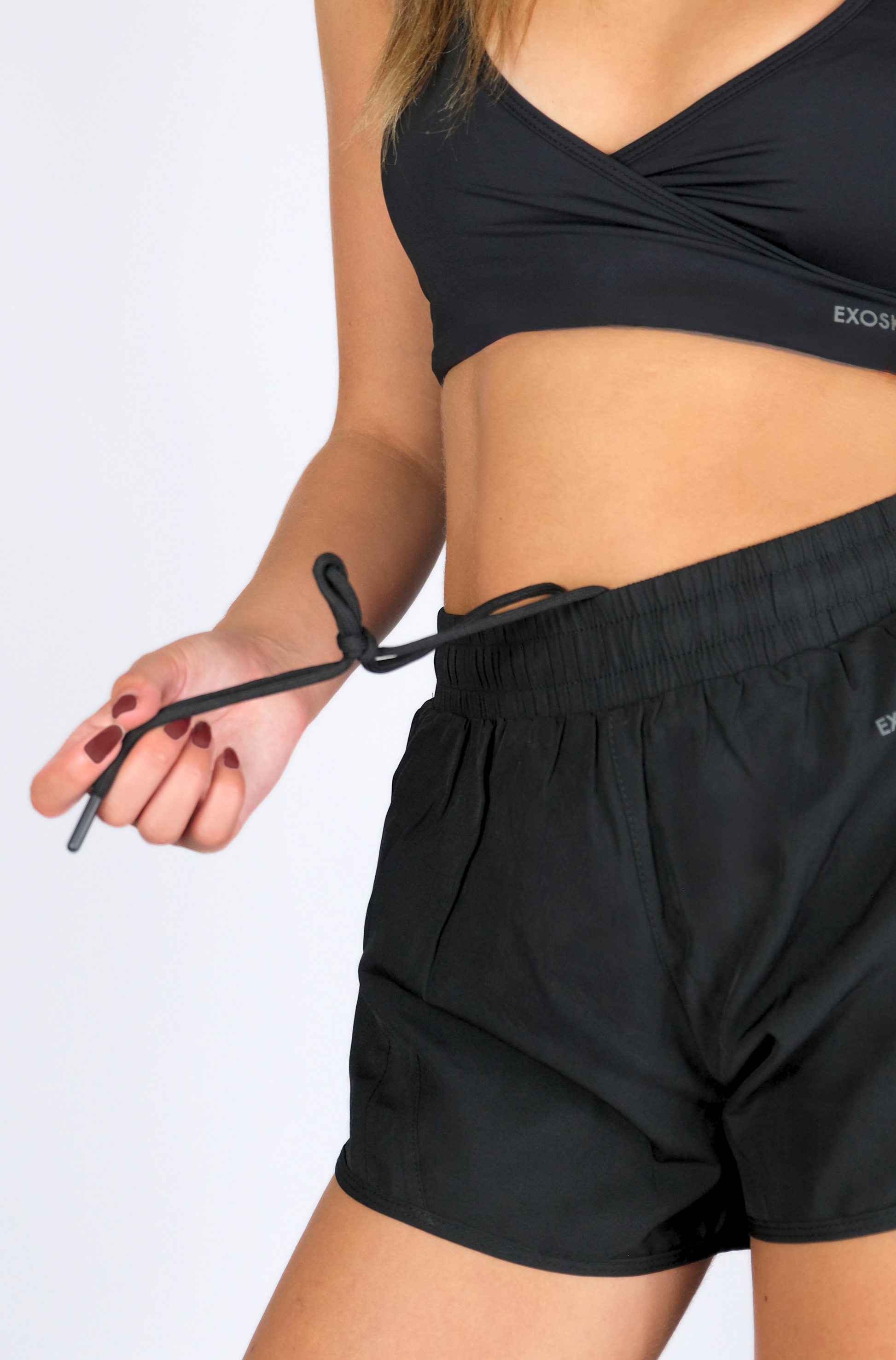 TRACK SHORTS BLACK