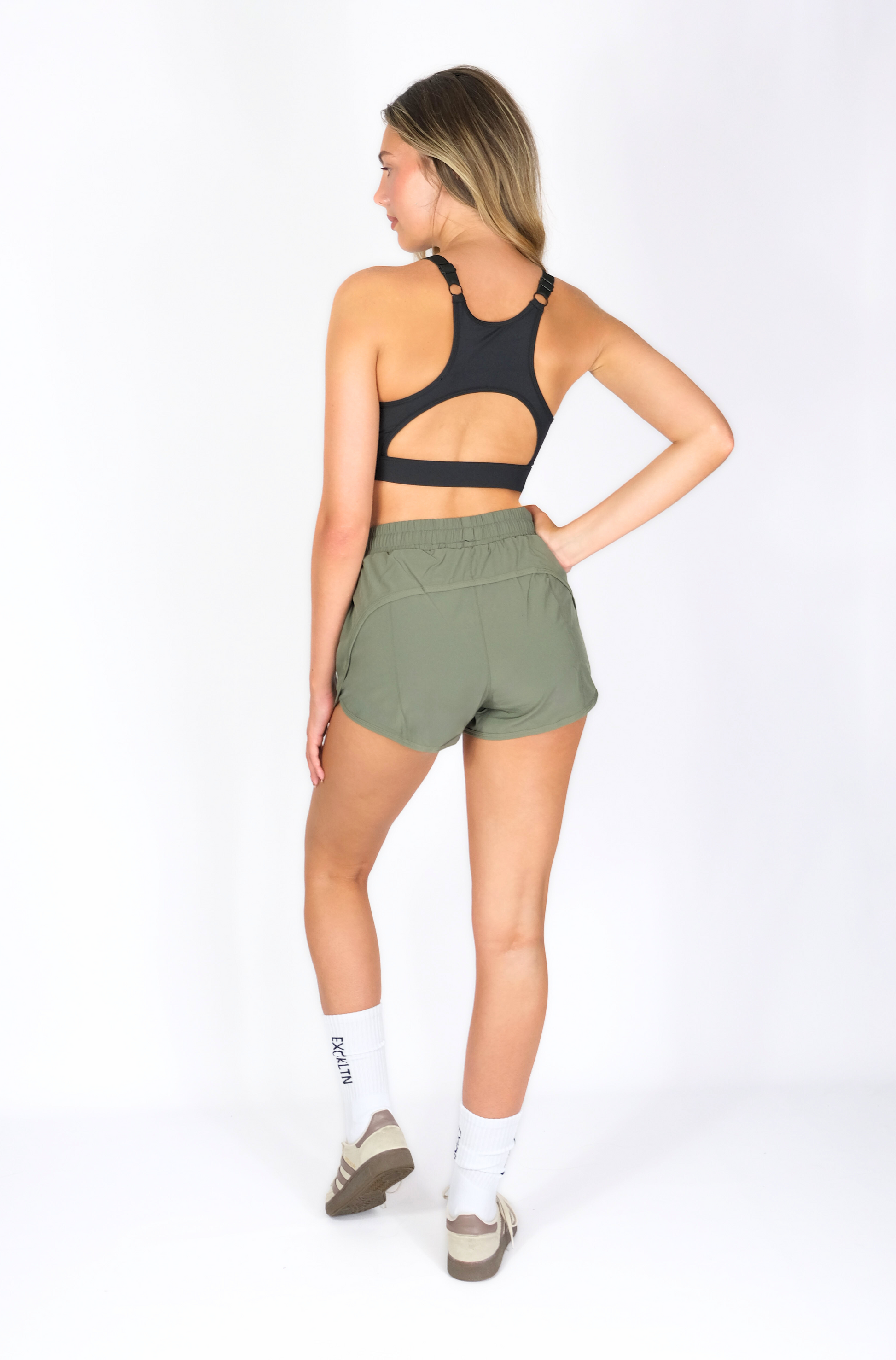 TRACK SHORTS GREEN