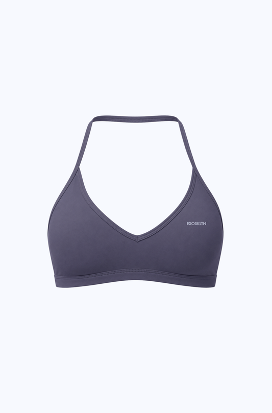 LIFT HALTER SPORTS BRA DUSK BLUE