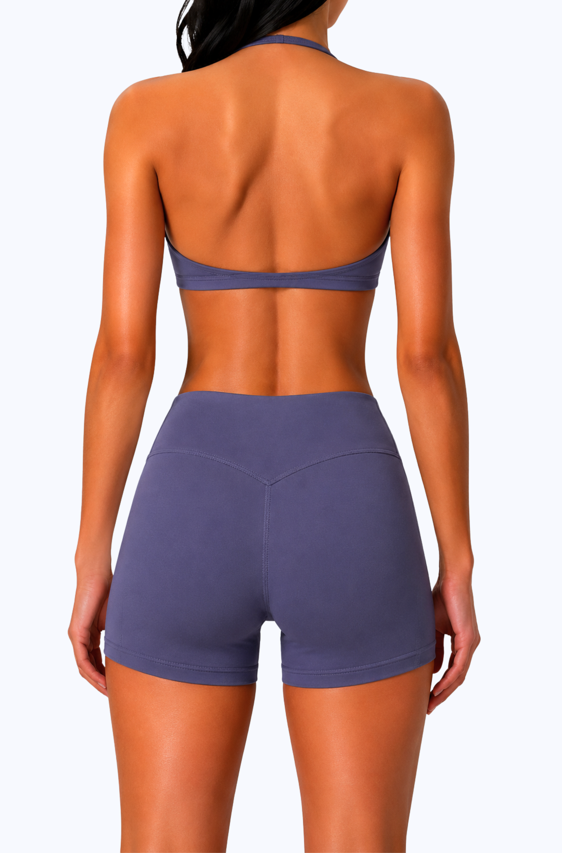 LIFT HALTER SPORTS BRA DUSK BLUE
